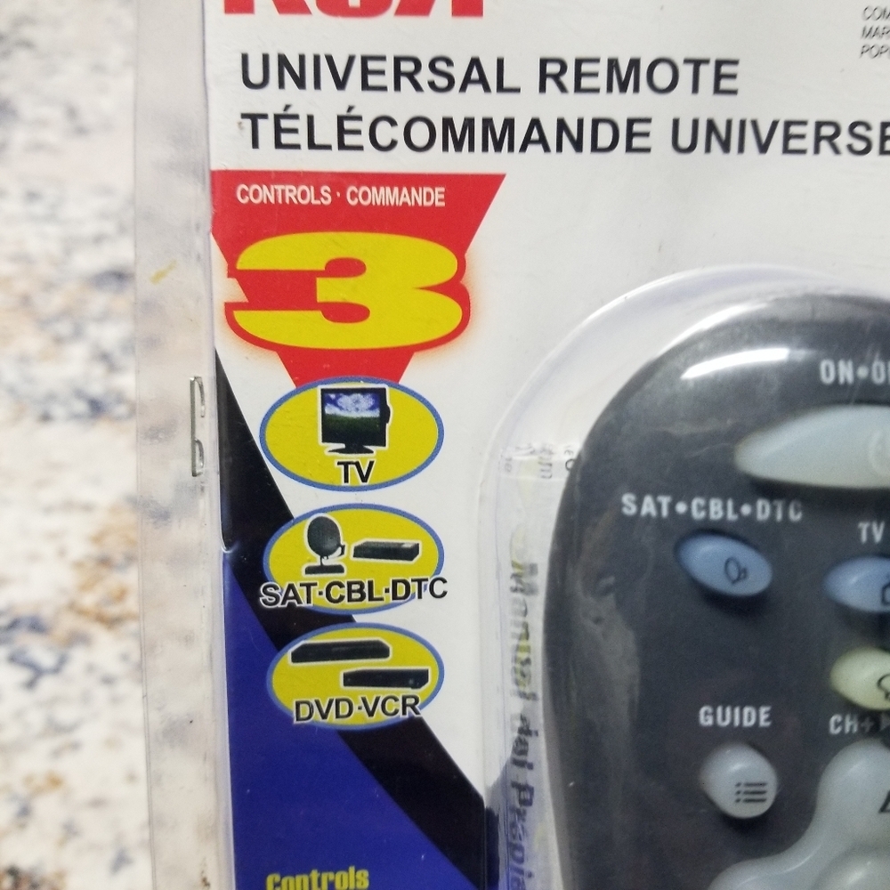 New In Package RCA Universal Remote Control - Picture 3 of 11